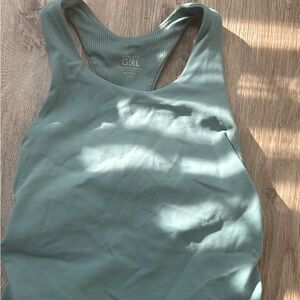 Athleta Seafoam Green Racerback Tank Top